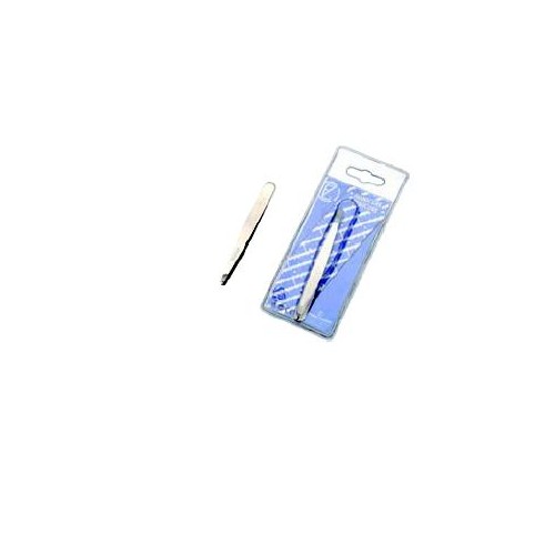 PINZETTA DEPILAT INOX PU OBL