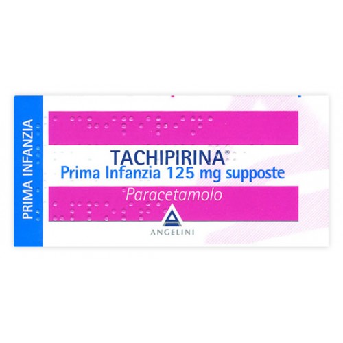 TACHIPIRINA%PR INF 10SUPP 125M
