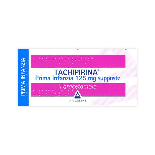 TACHIPIRINA%PR INF 10SUPP 125M