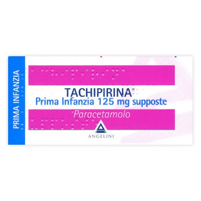TACHIPIRINA%PR INF 10SUPP 125M