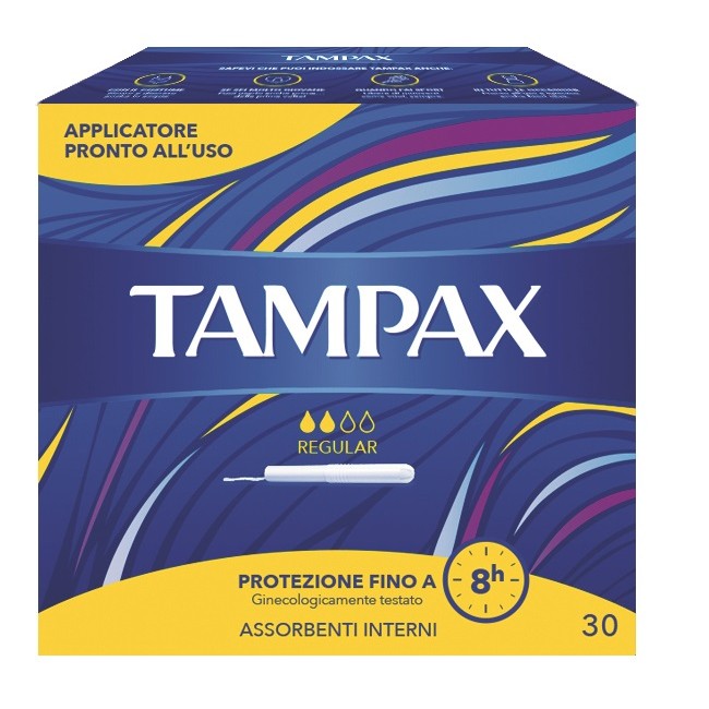 TAMPAX BLUE BOX REGULAR 30PZ