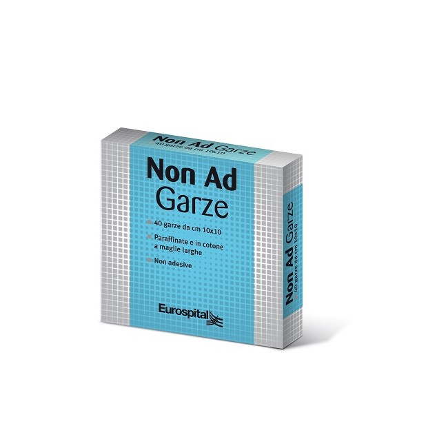 GARZA PARAFF NON AD 10X10 40PZ