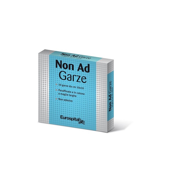 GARZA PARAFF NON AD 10X10 10PZ