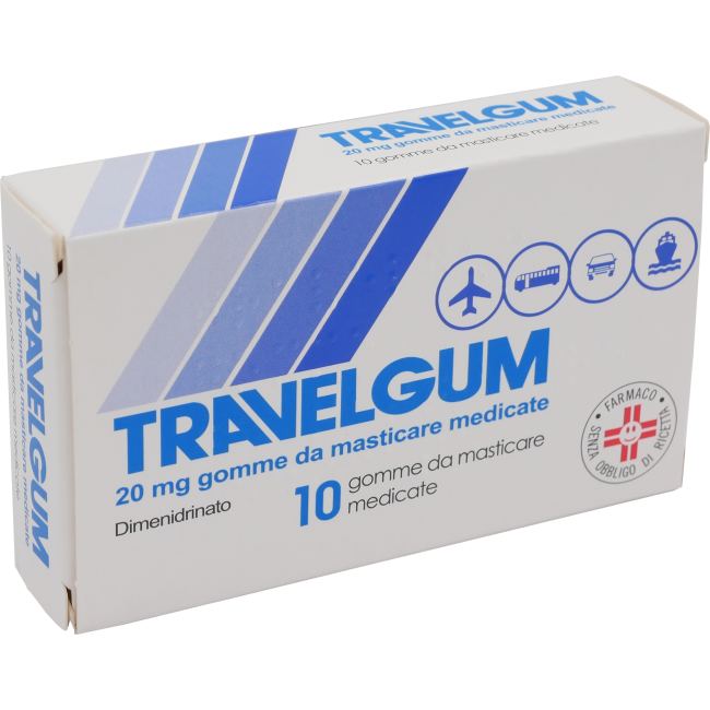 TRAVELGUM%10GOMME MAST 20MG