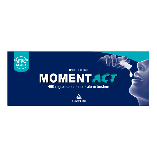 MOMENTACT%OS SOSP 8BUST 400MG