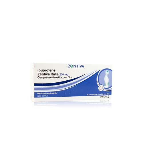 IBUPROFENE ZENT IT%24CPR 200MG