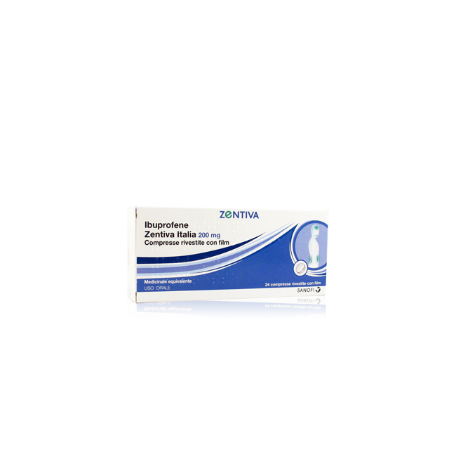IBUPROFENE ZENT IT%24CPR 200MG