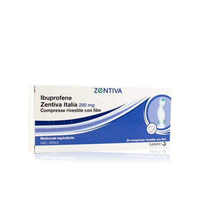 IBUPROFENE ZENT IT%24CPR 200MG