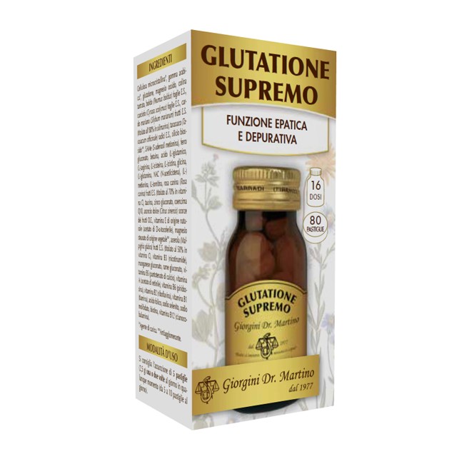 GLUTATIONE SUPREMO 80PAST