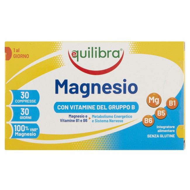 MAGNESIO C/VITAMINE B 30CPR