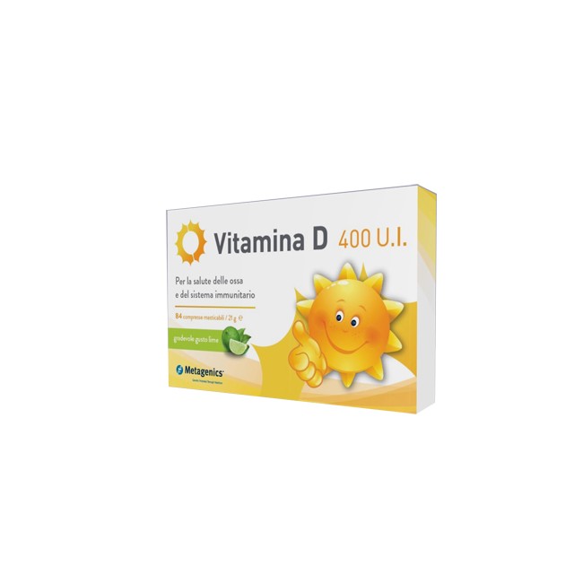 VITAMINA D 400 UI 84CPR