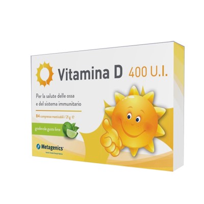 VITAMINA D 400 UI 84CPR