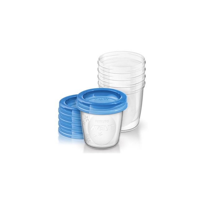 AVENT VASETTI VIA COP 180ML 5P