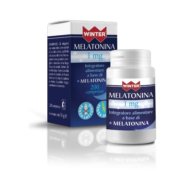 WINTER MELATONINA 1 MG 200CPR