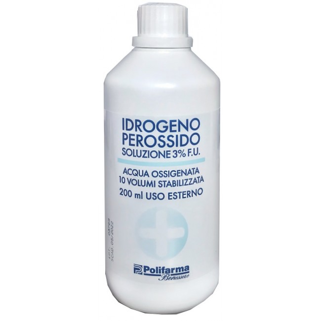 PEROSSIDO IDROGENO 3% 200ML