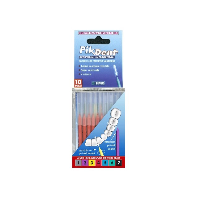PIKDENT STUZZICOLINO 4 RO 10PZ