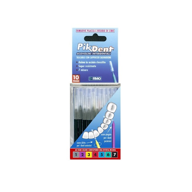 PIKDENT STUZZICOLINO 7 NE 10PZ