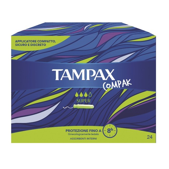 TAMPAX COMPAK SUPER 24PZ