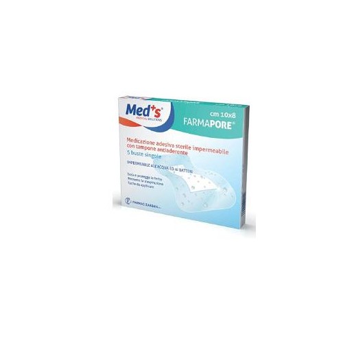 MEDS PORE MEDIC PUR 10X8CM 5PZ