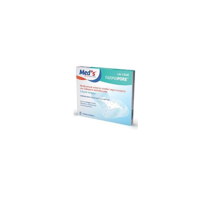 MEDS PORE MEDIC PUR 10X8CM 5PZ