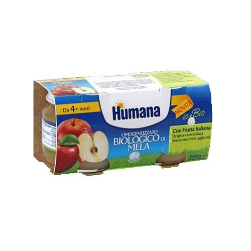 HUMANA OMOG MELA BIO 2X100G