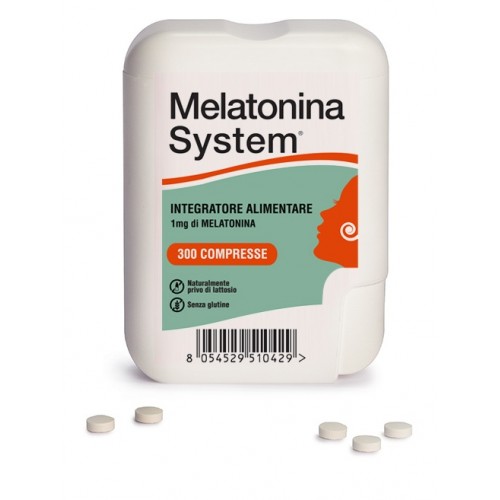 MELATONINA SYSTEM 300CPR 1MG