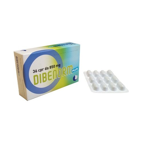 DIBENORM PLUS 36CPR 850MG