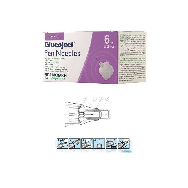 GLUCOJECT AGO PENNA 6MM G31