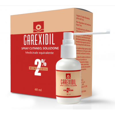 CAREXIDIL%SPRAY CUT 60ML 2%
