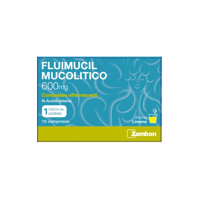 FLUIMUCIL MUCOL%10CPR EFF600MG