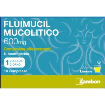 FLUIMUCIL MUCOL%10CPR EFF600MG