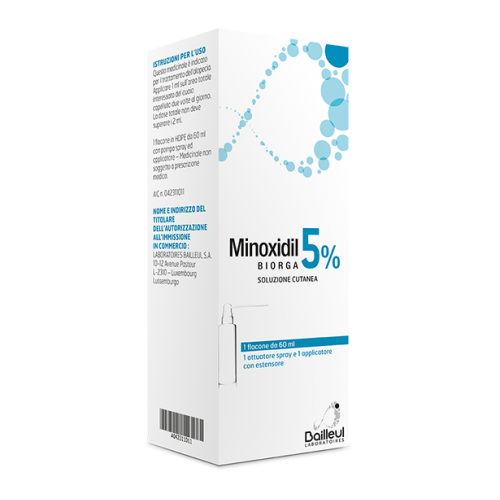 MINOXIDIL BIORGA%SOL CUT60ML5%
