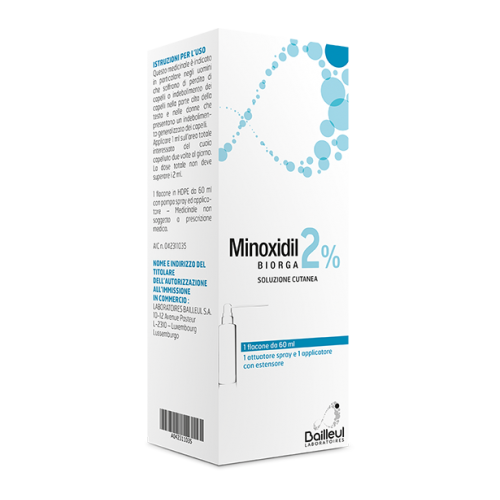 MINOXIDIL BIORGA%SOL CUT60ML2%