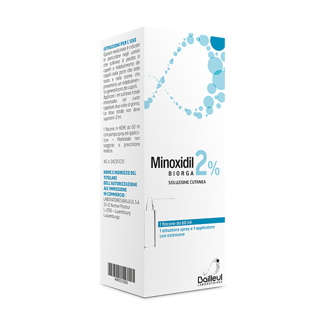 MINOXIDIL BIORGA%SOL CUT60ML2%