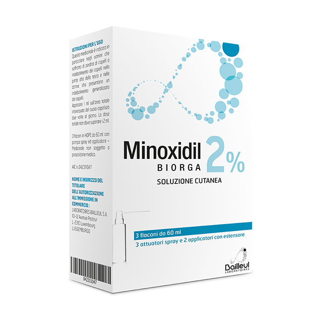 MINOXIDIL BIORGA%SOL CUT 3FL2%
