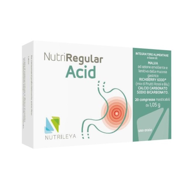 NUTRIREGULAR ACID 20CPR MAST