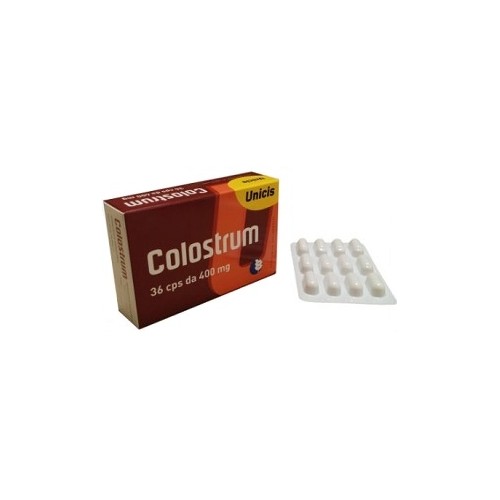 COLOSTRUM UNICIS 36CPS 400MG