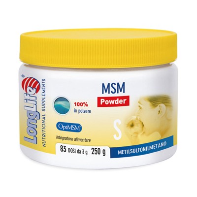 LONGLIFE MSM POWDER 250G