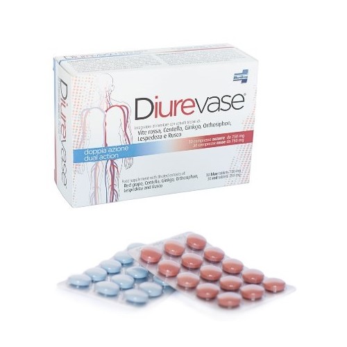 DIUREVASE 60CPR 750MG