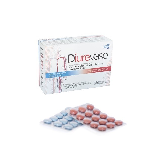 DIUREVASE 60CPR 750MG