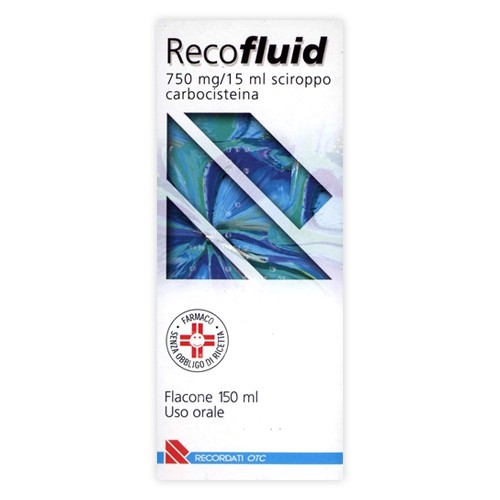 RECOFLUID%SCIR FL 150ML 750MG