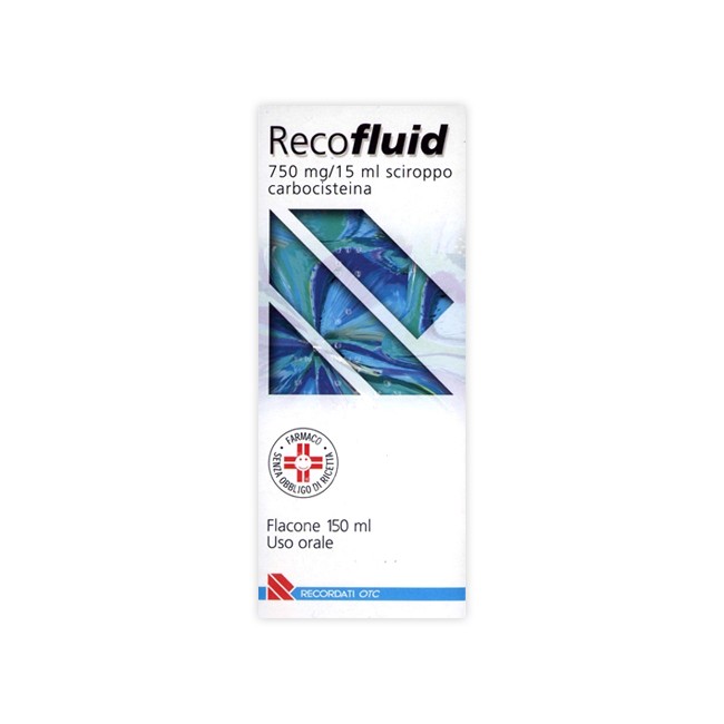 RECOFLUID%SCIR FL 150ML 750MG