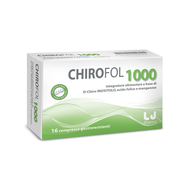 CHIROFOL 1000 16CPR GASTRORESI