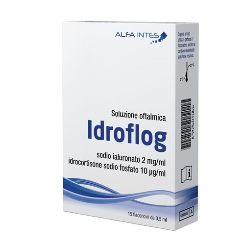 IDROFLOG SOL OFTAL 15FL MONOD