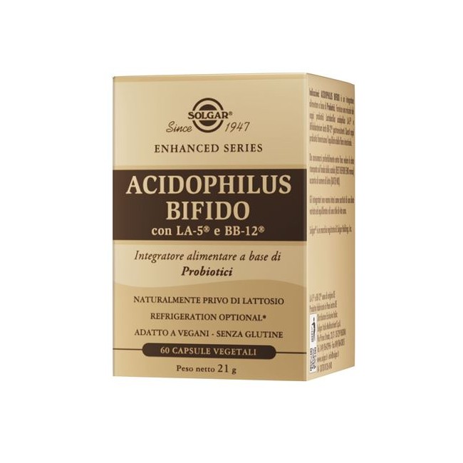 ACIDOPHILUS BIFIDO 60CPS VEG