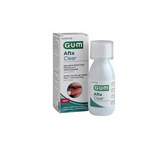 GUM AFTACLEAR RINSE 120ML