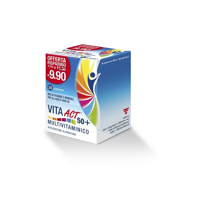 MULTIVITAMINICO ACT 50+ 30CPR