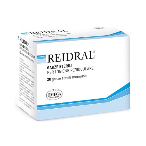 REIDRAL GARZE OCULARI 20PZ