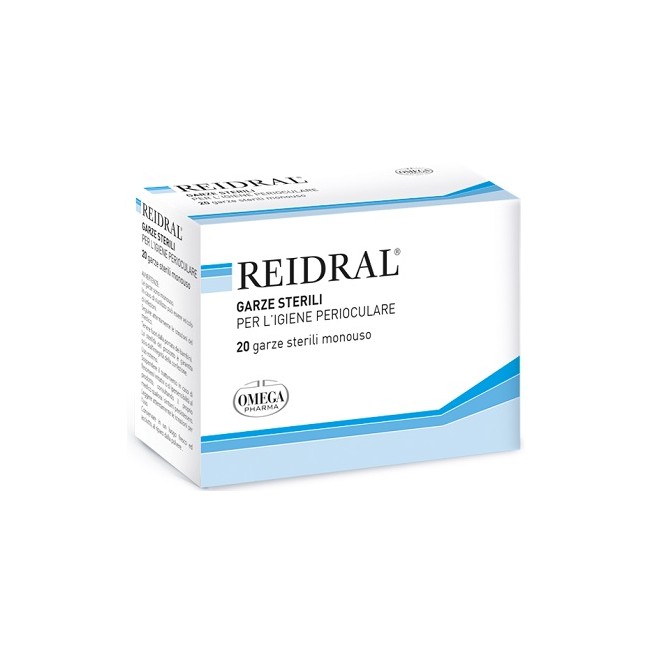 REIDRAL GARZE OCULARI 20PZ