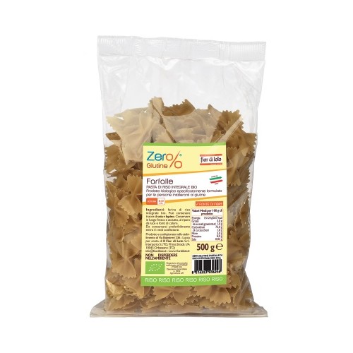 ZER% GLUTINE FARFALLE RISO INT